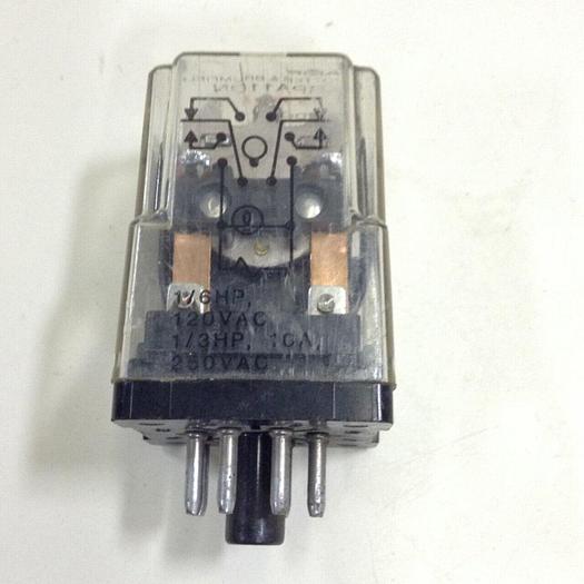 Used POTTER & BRUMFIELD Relay KRPA11DN #76395