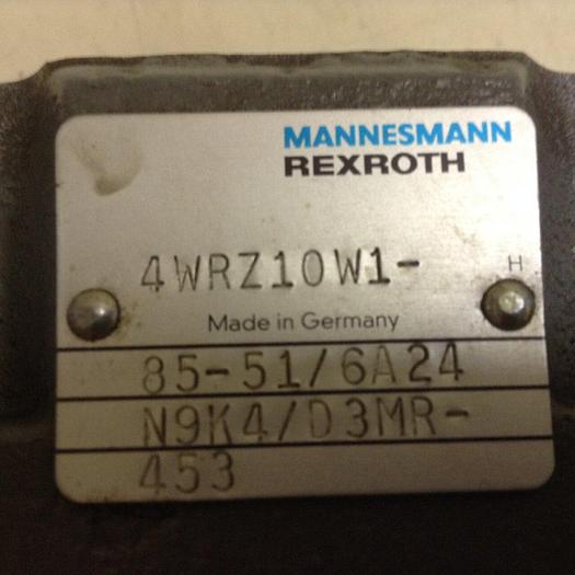 Used REXROTH Valve 4WRZ10W1-85-51/6A24 Used
