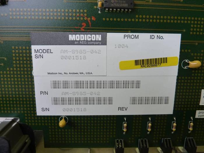 Used MODICON Adapter AM-S985-042 USED