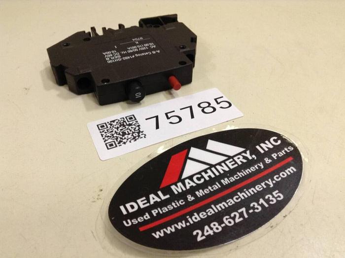 Used ALLEN BRADLEY 10 Amp Circuit Breaker 1492-GH100 SER B #79557