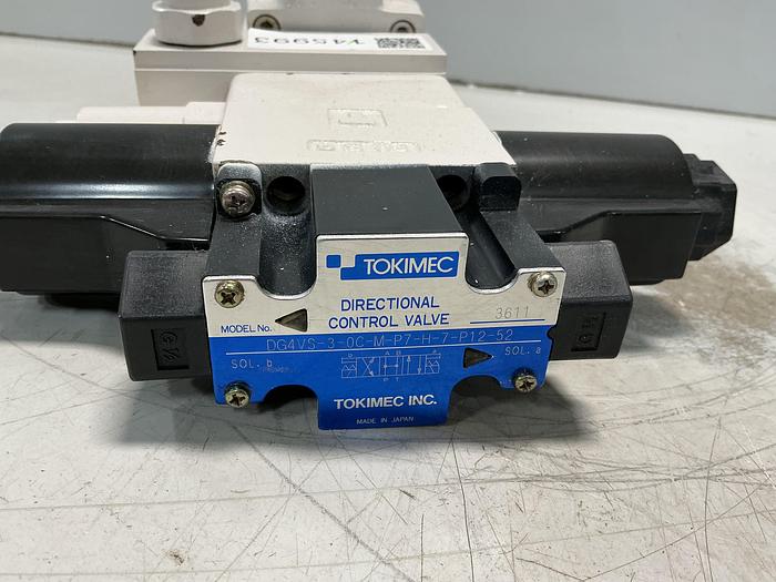Used TOKIMEC DG4VS-3-0C-M-P7-H-7-P12-52