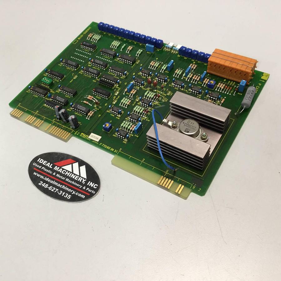 Used FUJI ELECTRIC Processor Card F770 60 24 3C F77060243C UM200-DIIB Used #94038