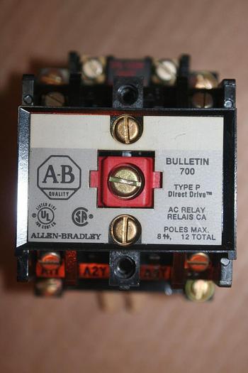 Used ALLEN BRADLEY AC Relay 700-P200A1 SER B #21034