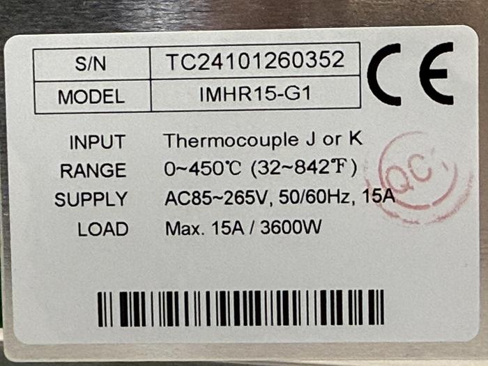 Used IDEAL MACHINERY IMHR15-G1