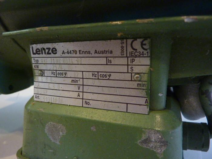 Used LENZE Motor 12-622-08-1 #5102