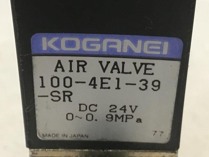 Used KOGANEI Air Valve 100-4E1-39-SR #124285