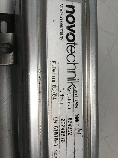 Used NOVOTECHNIK Linear Transducer LWH300 #140593