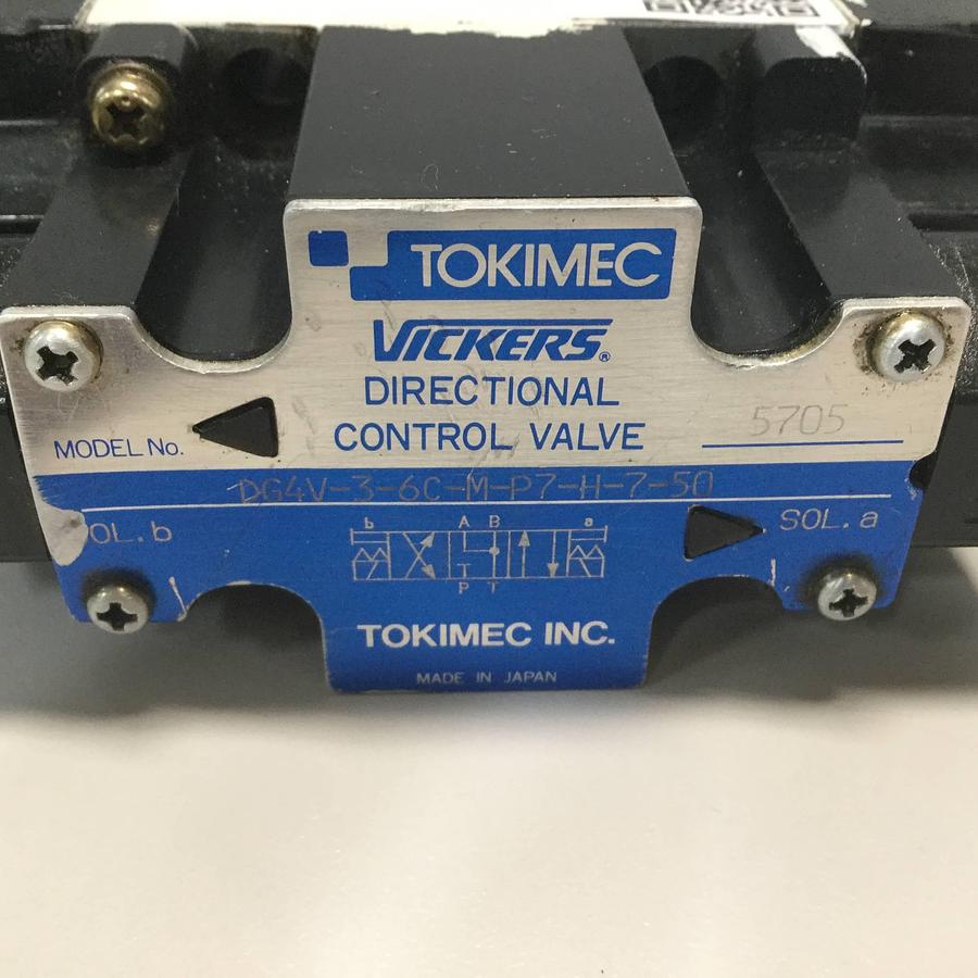 Used VICKERS Directional Control Valve DG4V36CMP7H750 USED
