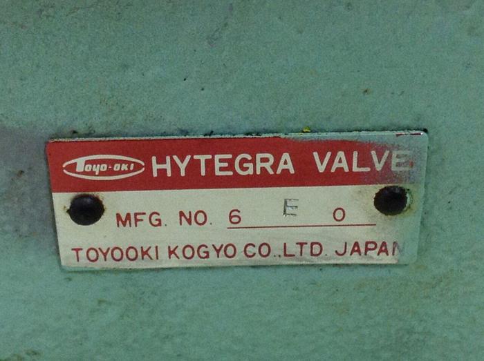 Used TOYOOKI KOGYO Throttle Valve / Hytegra Valve HF3H-B-80K-03 #86968