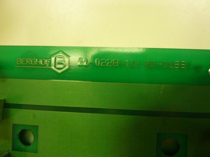 Used BERGHOF Card w/ Terminal XD10P32/32-0.5/3P #49443