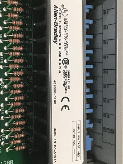 Used ALLEN BRADLEY Input Module 1746-IB16 SER C #127724