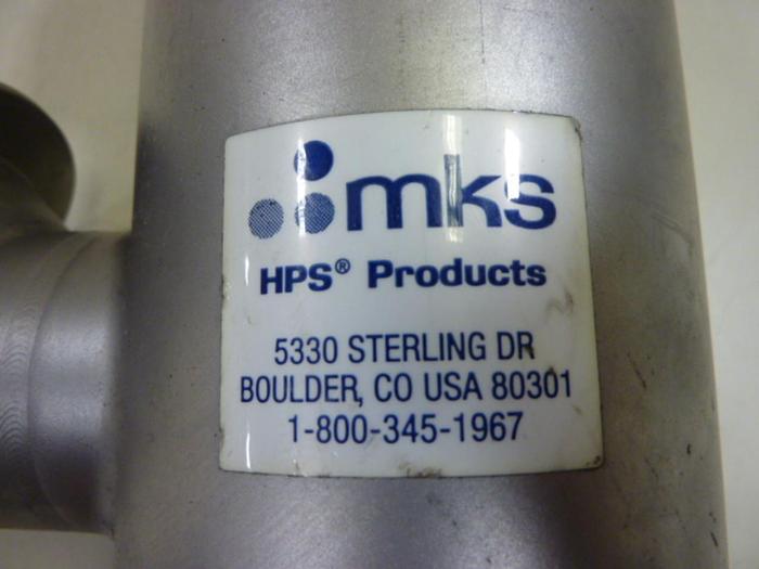 Used MKS INSTRUMENTS Valve 162-0050K #58672