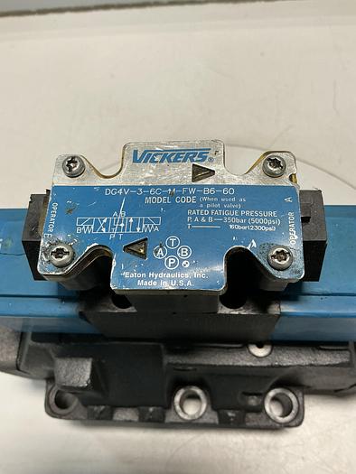 Used VICKERS DG4V-3-6C-M-FW-B6-60