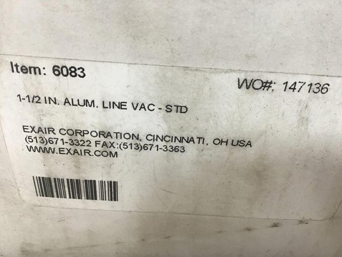 Used EXAIR Line Vac 6083 #143893