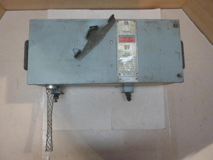 Used WESTINGHOUSE 40 Amp Bus Disconnect Switch CBP #32721
