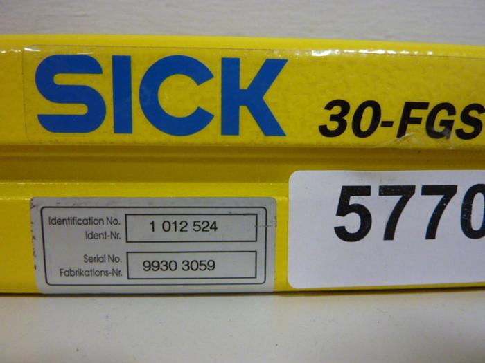 Used SICK OPTIC ELECTRONIC Light Curtain FGSS 1200-22 Used
