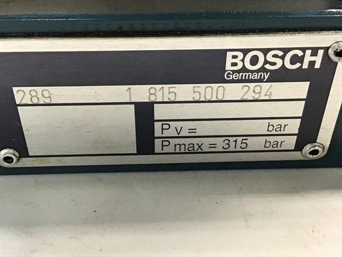 Used BOSCH Proportional Pressure Relief Valve 0 811 402 019 #144596
