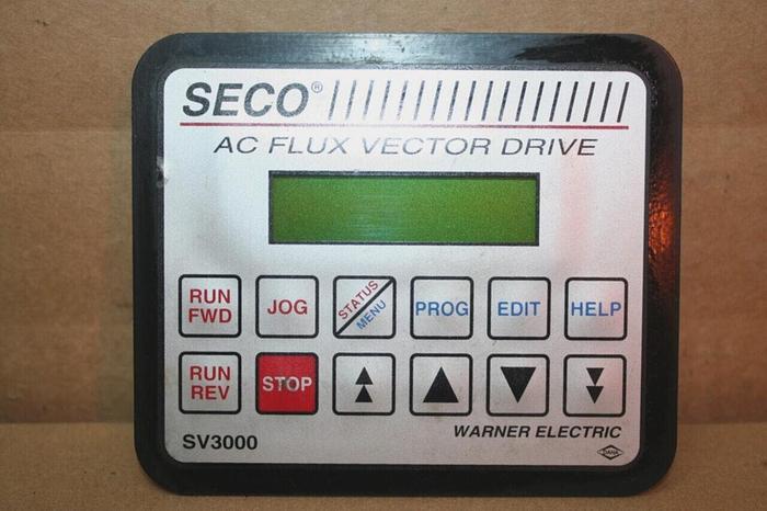 Used WARNER ELECTRIC Keypad SV3000 #34053