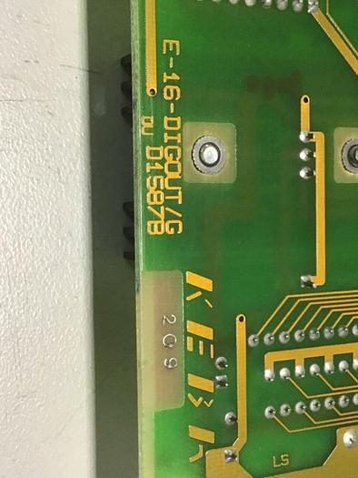 Used KEBA Circuit Board E-16-DIGOUT/G D1587B #115453