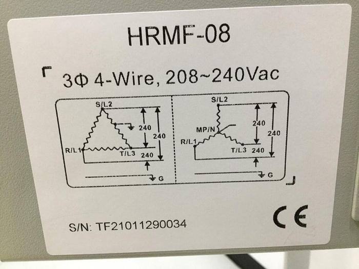 Used METAL FABRICATOR 8 Zone Hot Runner HRMF-08-A1ST