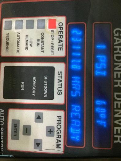 Used GARDNER DENVER Air Compressor EBPSMC #106915