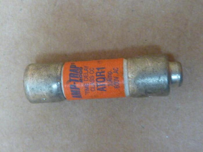 Used FERRAZ SHAWMUT 1 Amp Fuse ATQR1 #36125