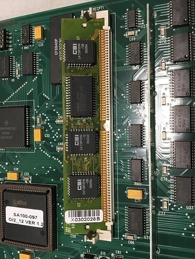 Used VAN DORN Operator Interface Board 330129 PC330-129 330-129 Used