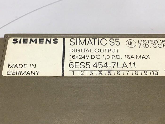 Used SIEMENS Digital Output 6ES5 454-7LA11 #113133
