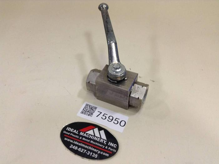 Used STAUFF Two-Way Ball Valve BBV20081101K #75950