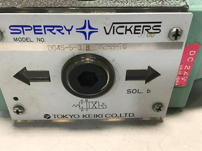 Used VICKERS Valve DG4S531BMW21110 #113008