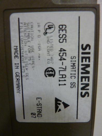 Used SIEMENS Digital Output 6ES5 454-7LA11 #62055