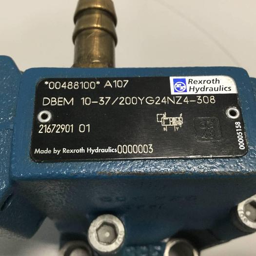 Used REXROTH Valve DBEM1037200YG24NZ4308 #97105