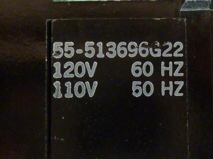 Used GENERAL ELECTRIC / GE Pneumatic Timer CR122B040 A #26812