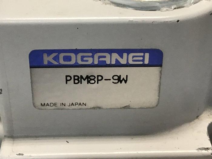 Used KOGANEI Manifold with Valve PBM8P-9W #120997
