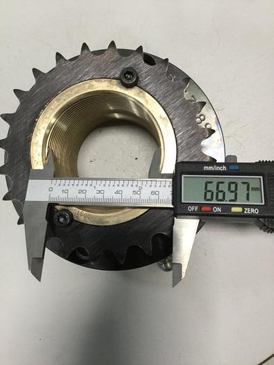 Used CINCINNATI MILACRON Die Height / Adjustable Tie Bar Nut 5037989 Used