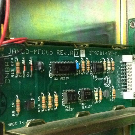 Used YASKAWA Motoman Robot Card Rack JZNC-MRK12-1E #76658