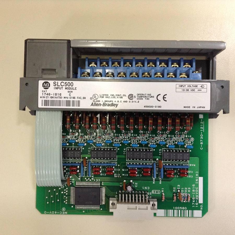 Used ALLEN BRADLEY Input Module 1746-IB16 SER C Used