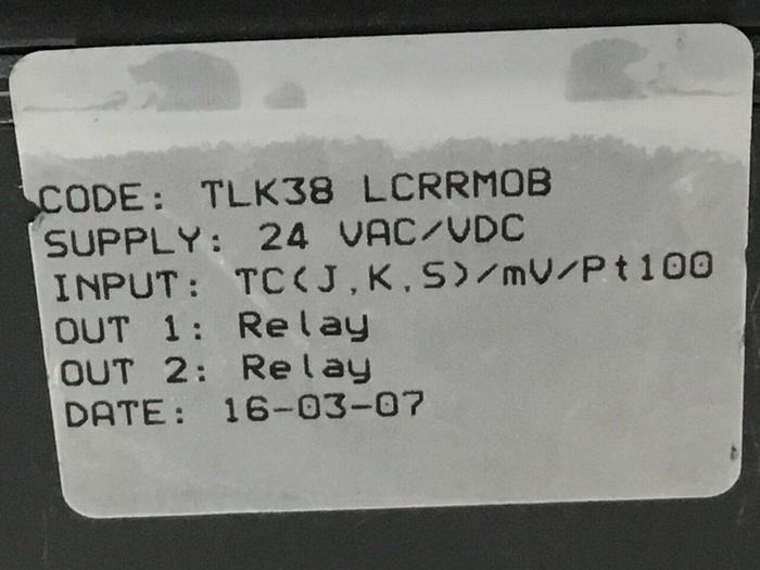 Used MORETTO Relay TLK38 LCRRM0B #113899