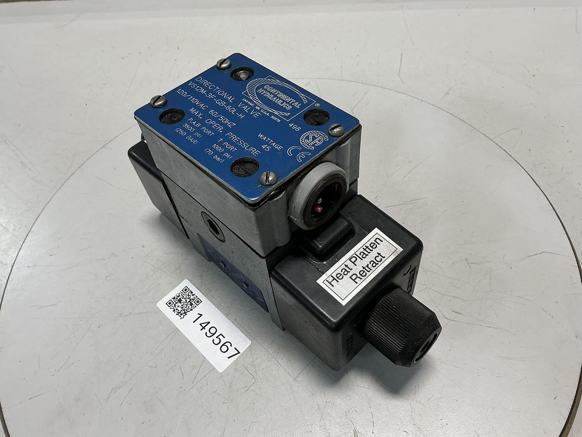 Used CONTINENTAL HYDRAULICS VS12M-3F-GB-60L-H
