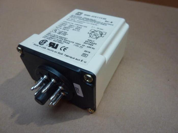 Used SQUARE D Time Delay Relay JCK-11V20 #33180