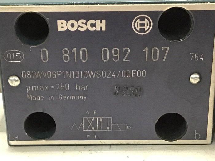 Used BOSCH Valve 0 810 092 107 #134404