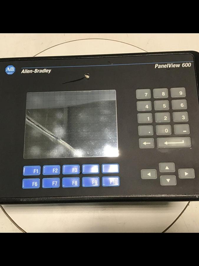 Used ALLEN BRADLEY PanelView 600 2711-B6C8 USED