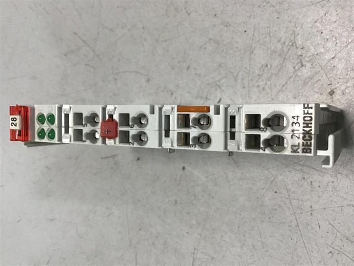 Used BECKHOFF Output Module KL2134 #125241