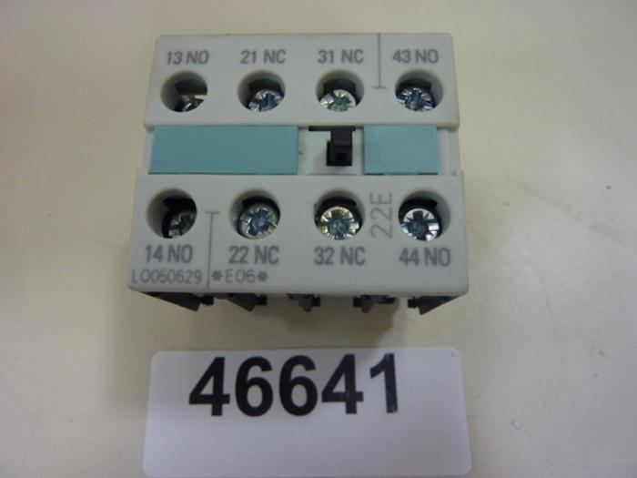 Used SIEMENS Contact Block 3RH1921-1HA22 #46641