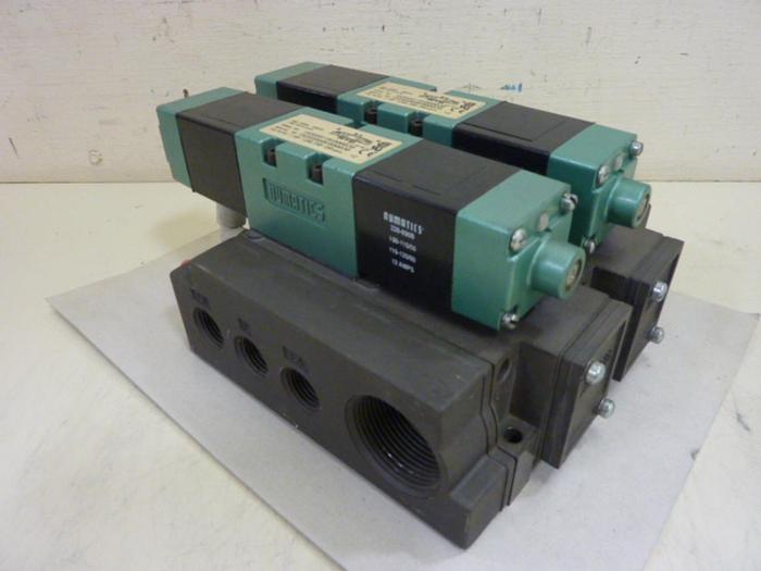 Used NUMATICS Control Block w/ Valves 153SS615K000030 #60112
