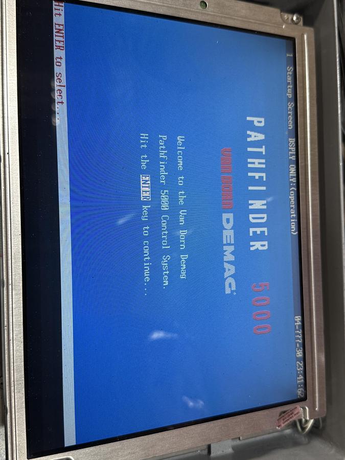 Used DEMAG PATHFINDER 5000 Operator Panel COLOR USED #151273