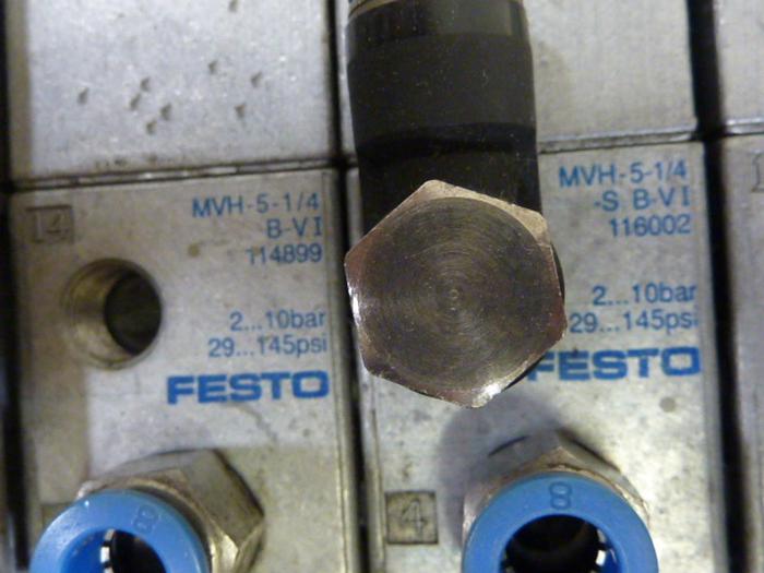Used FESTO Control Block / Valve Terminal IFB8-02 #52875