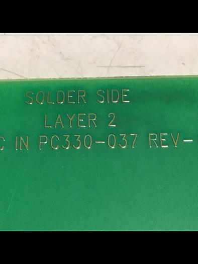 Used VAN DORN DC Input Board 330037 PC330-037 Used