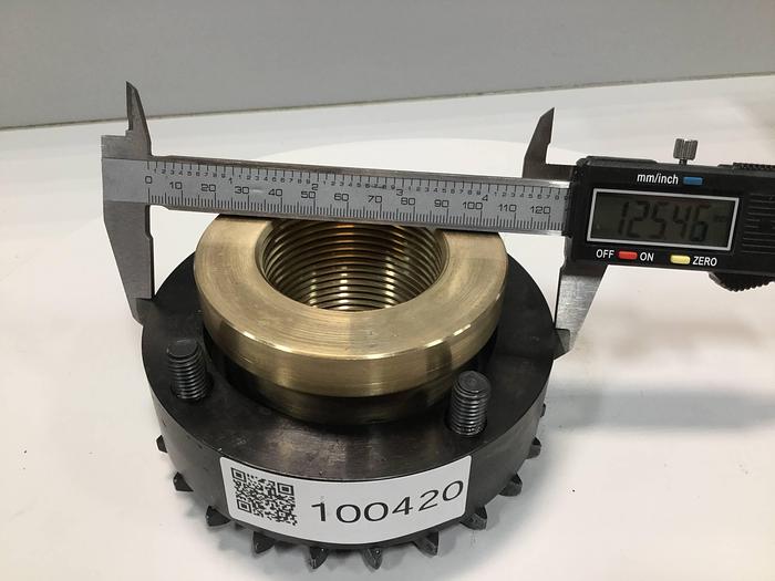 Used CINCINNATI MILACRON Die Height / Adjustable Tie Bar Nut 5035745/ATBN Used #100420