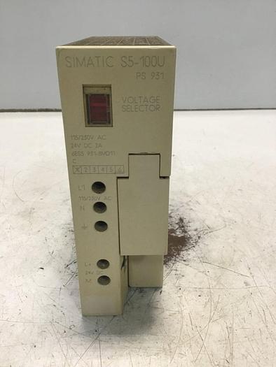 Used SIEMENS Power Supply Module 6ES5 931-8MD11 #143843